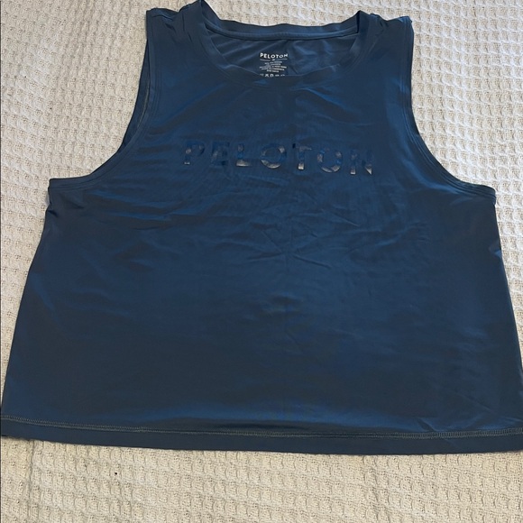 Peloton Navy Athletic Tank Top - Picture 1 of 4